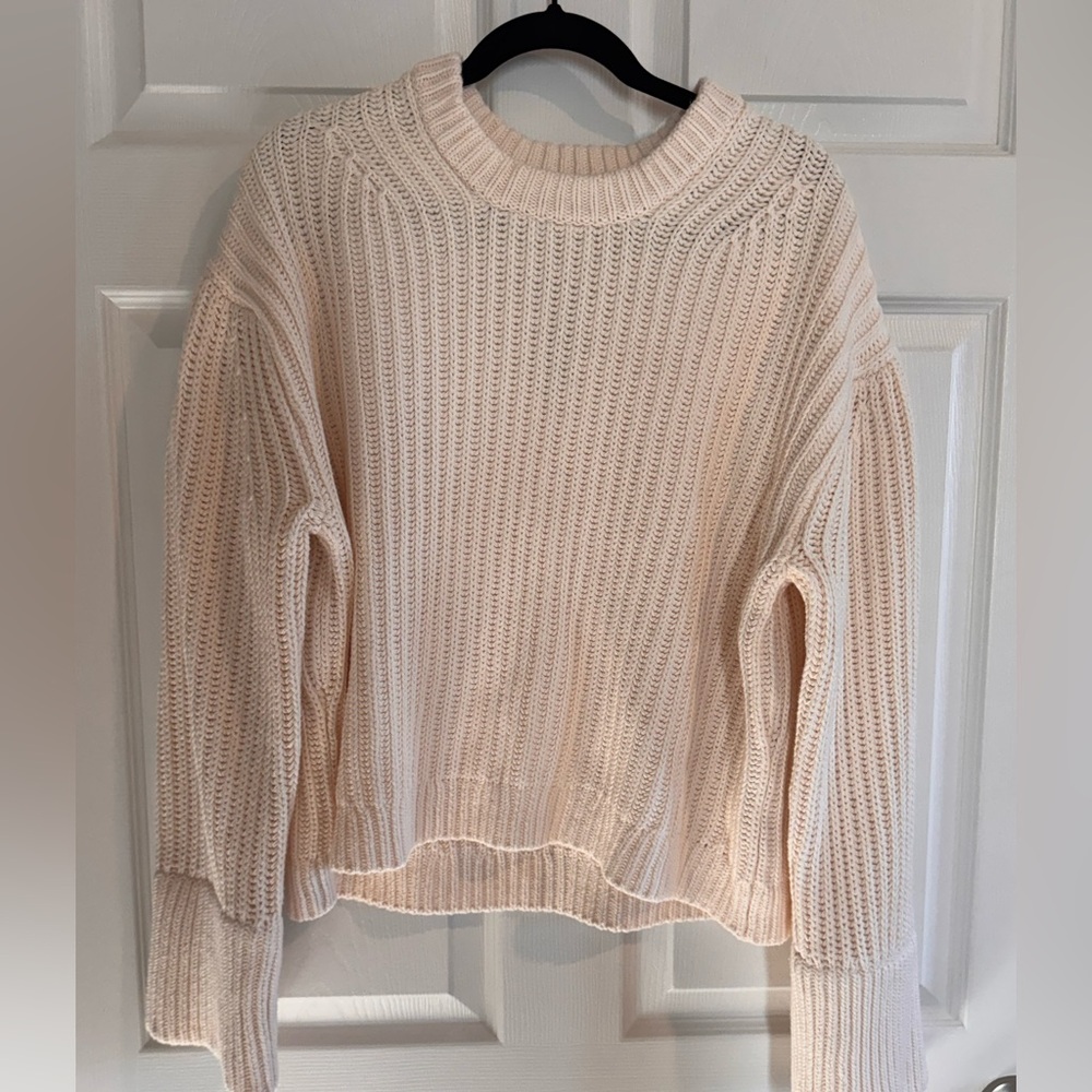 J. Crew Women's Heritage Cotton Fisherman Crewneck Sweater